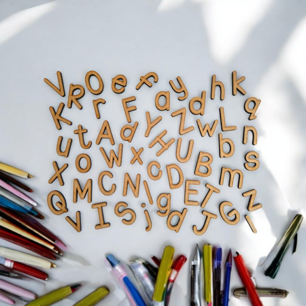 Wooden Letters (Basic Font) - Image 2