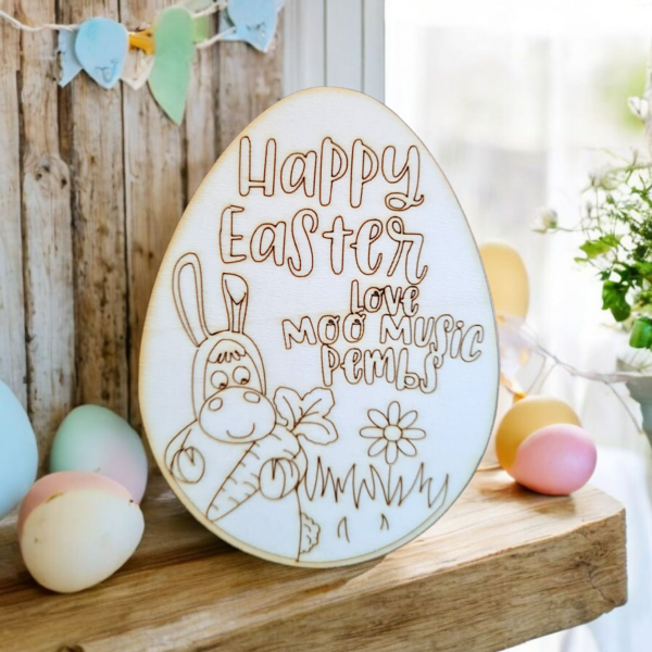 Colour Your Own Easter Maggie Magnets - Image 2