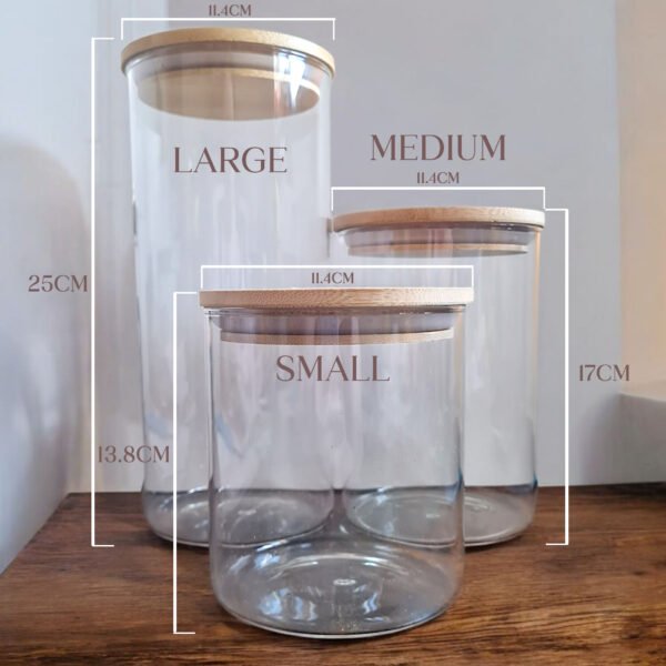Dog Treat Jar - Flower Bone - Image 2