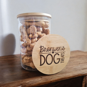 Dog Treat Jar - Heart