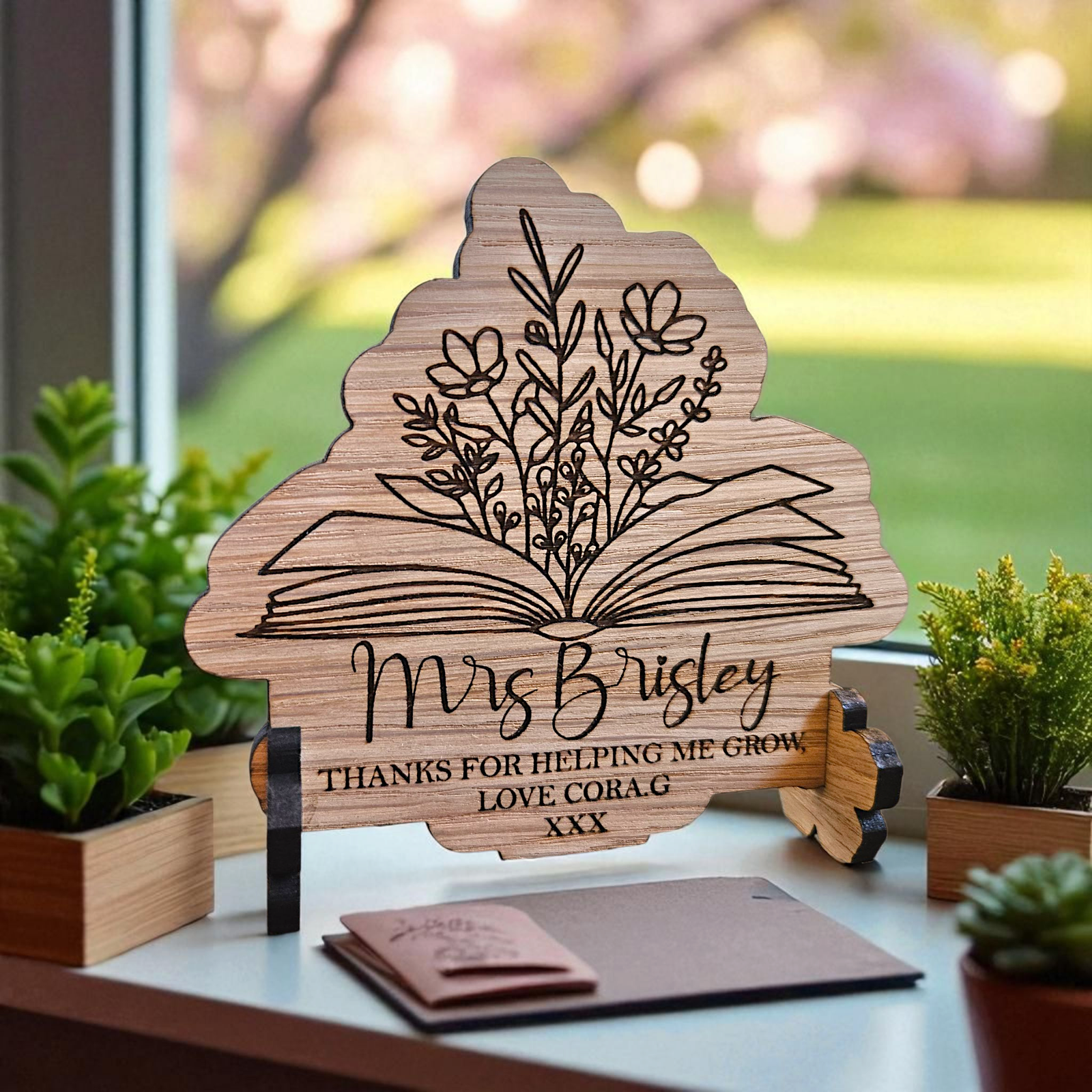 Floral Book Gift