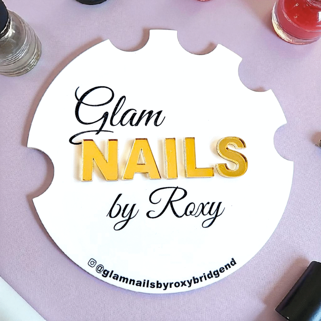 Custom Salon Display Sign